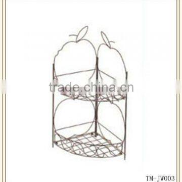 Wrought iron flower pot stands