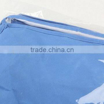 Nonwoven Foldable With Zipper Storage Bag photo-5