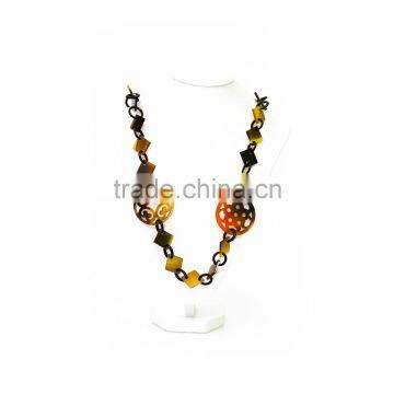HORN NECKLACE 100% MADE IN VIETNAM, VARIOUS COLORS AND DESIGNS, AVAILABLE OR OME ACCEPTED photo-4
