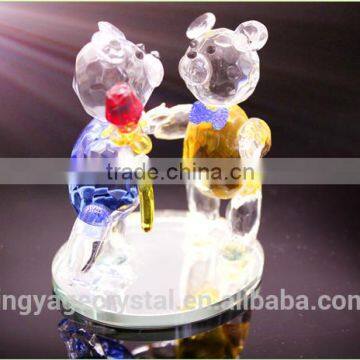 Romantic Crystal Couple Bears as the Best Crystal Wedding Present for 15th Wedding Anniversary photo-5