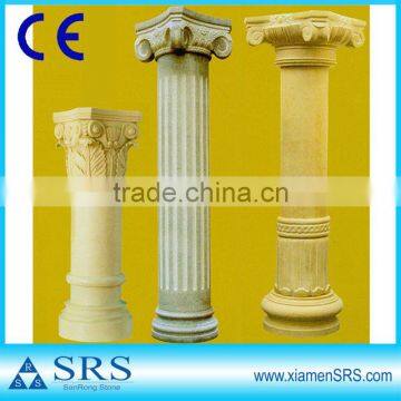 Natural stone Roman pillar design