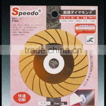 "Electric - Coated" Diamond Saw Blade