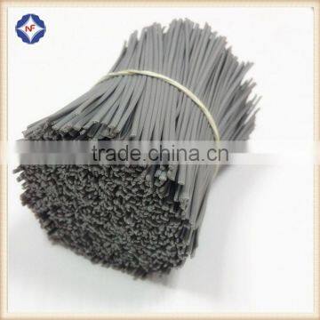 2017 Hot Sell Widely Used Single Wire Oval Plastic Coated Twist Tie photo-4