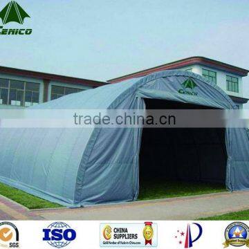 Heavy Duty Fabric Storage Shelter , Hoticultural Warehouse Tent ,Domed Fabric Building