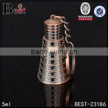 5ml Metal Keychain Spray Bottle Vintage Design Mini Keychain Spray Bottle Perfume Bottle Wholesale photo-5