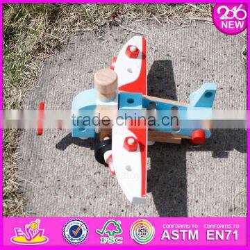 2016 New Design Kids Wooden Self Assemble Toys,fashion Children Wooden Self Assemble Toys,wooden Self Assemble Toys W03B048 photo-3