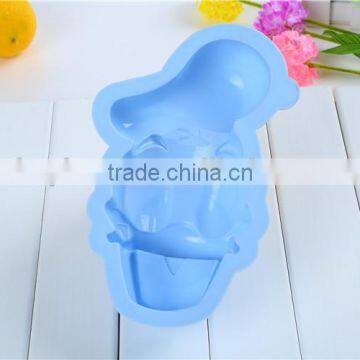 Funny Cake Mold Lovely Duck Shape Chocolate Silicone Mold Soap Mold photo-2
