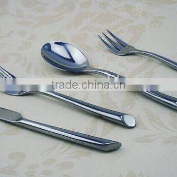 Hollow Handle 304 (18/8) Stainless Steel Spoon and Fork photo-3