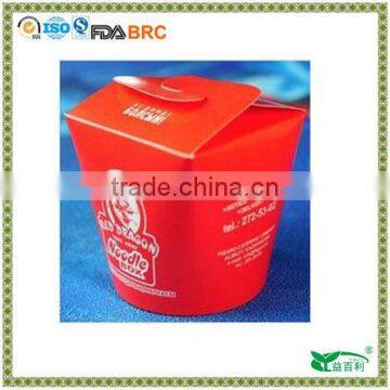 custom logo printed chinese noodle box take out