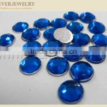 Sapphire/Cobalt Acrylic Diamond Gems,Acrylic Rhinestone flat back