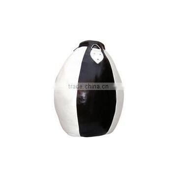 Black & White Color Punching Bag