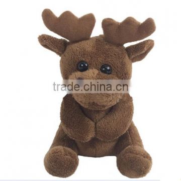 Cheap mini stuffed reindeer toys promotional plush reindeer