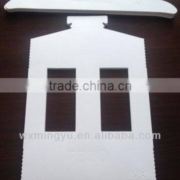 350gsm Double white shirt packing board with Stamp word