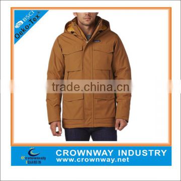 mens down parka jacket, parka coat for men