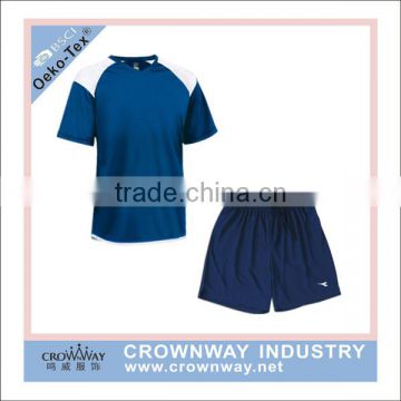 Light Weight Breathable Football Jersey Soccer Uniform Sets With Custom Logo