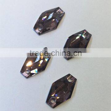 pointed back sew on rhinestones crystals stone glass beads for clothes accessories