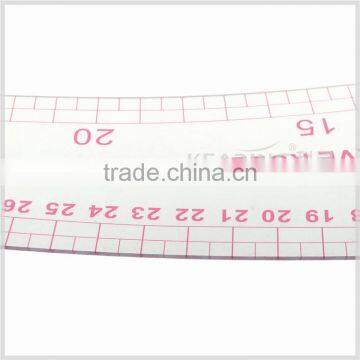 Kearing OEM Hip Line Sewing Ruler 48cm French Curves for Fashion Design Plastic Rulers# 6248