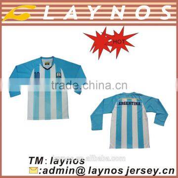 Long sleeve team jersey manufacture sportswear