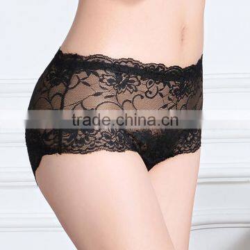 Sexy Transparent Lace Women Panties Preteen Underwear Lingerie photo-6