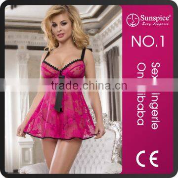 2017 Wholesale Plus Size Spicy Lingerie Sexy Babydoll for Fat Women