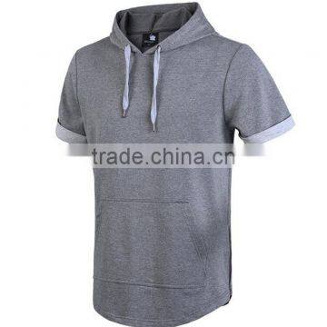 zm35433a summer casual short sleeve hoodies wholesale plain mens shirts