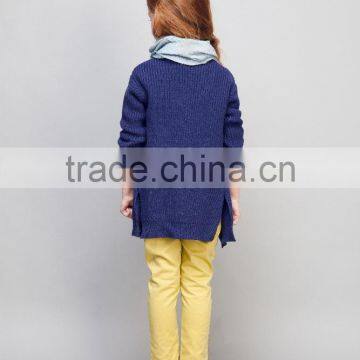 Cool Kid Zone Fashion Baby Girl Sweater Midume-long Pattern Slim Fit Knitting Sweater Bady Girl Dress photo-5