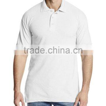 Men White Short Sleeve Uniform Work Tshirt