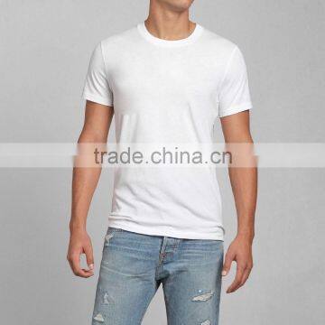 Wholesale Custom Cheap Cotton Thin Plain White T Shirt photo-2