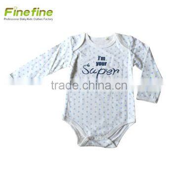 Manufacturer Cute Pattern Baby Clothes Lace Joint Baby Romper photo-2