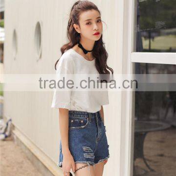 2016 Summer New Design Ladies Fashion Jeans Shorts photo-4