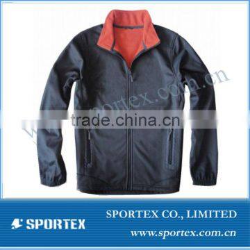 SPT-GS1314 bonded fleece mens softshell jacket, waterproof mens softshell jacket, mens softshell jacket