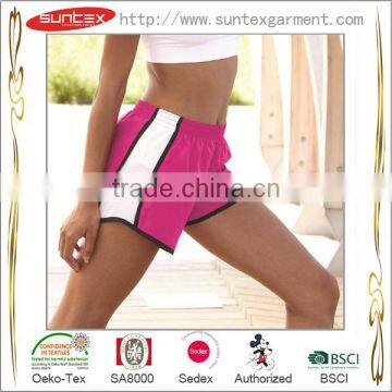 New custom fashion hot selling ladies' Pulse Team Running Short beachwear