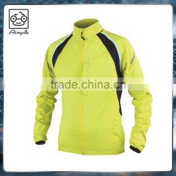 Detachable Sleeves Reflective Trims Waterproof Softshell Cycling Jacket for Man photo-4