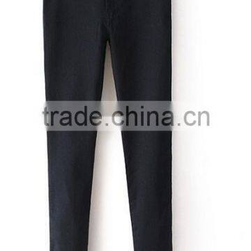 Runwaylover EY0616P Hot Sale 2017 Women High Waist Denim Pencil Pants photo-4