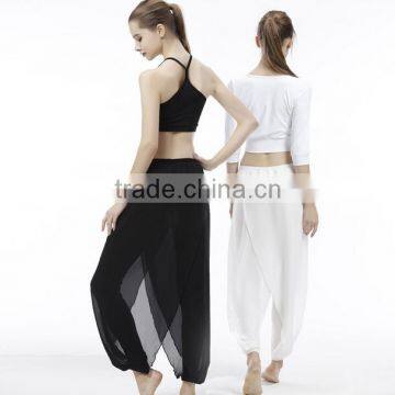 Simple and Nice Fashion Design Cotton Material Yoga Pants Women Workout Yoga Clothes Yoga Uniforms photo-4