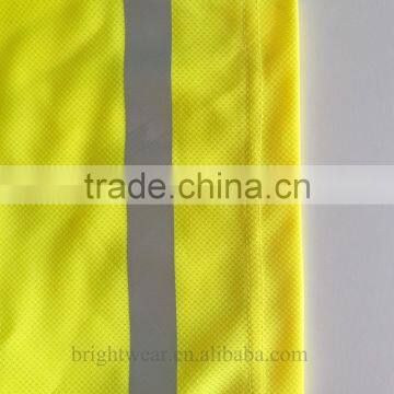 Men's High Visibility Short Sleeve Two Colored China Factory Reflective T-shirt photo-4