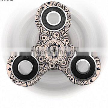 Decompression Hand Spinner Fingertips Camouflage Triangle Gyro Bats Gyro Mandala Series Finger Gyro photo-6