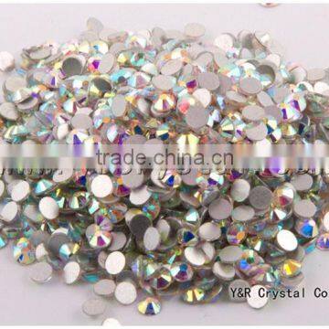 China Best Quality Flat Back Crystal Non Hot Fix AB Rhinestone photo-4