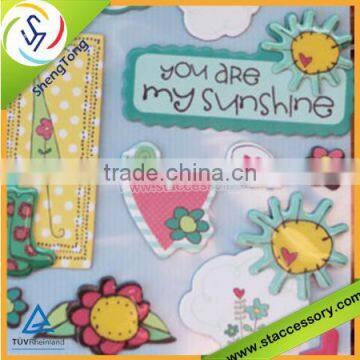 Wholesale Cheap Paper Chipboard Sticker Room Decor Embellishment Art photo-2