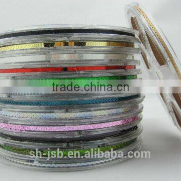 Plastic Sequin Roll Embroidery Sequin Chain Pet Sequin photo-6