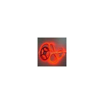 SMD 3528 Red IP65 / IP66 Led Flashlight Outdoor Flexible Led Strip Lights