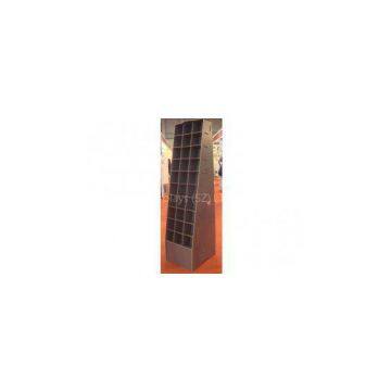 Customized MDF, wood Corrugated POP Displays with cases for supermarket