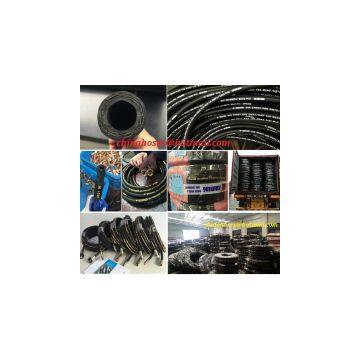 high pressure steel wire rubber hydraulic hose for mining