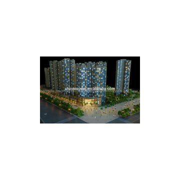 Building House Apartment Scale Model for Real Estate Exhibition, Architecture Model