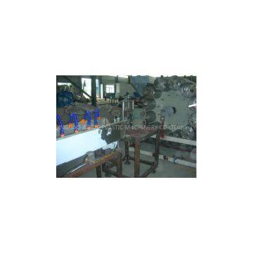 Pvc Plastic Pipe Extrusion Line , Pvc Fiber Reinforced Soft Pipes Production Line