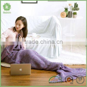 100% Cotton Super Soft Mermaid Sleeping Bag photo-2