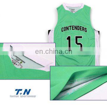 wholesale sublimation custom sleevesless basketball fashion style clothing