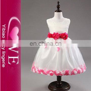 new sleeveless baby girl summer flower girl dress