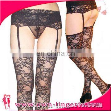 Ladies Black Sexy Fishnet Pantyhose Stockings photo-3