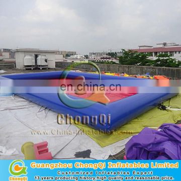 EU CE certified durable Giant inflatable square swimming pool for sale